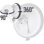 Wasserstein Versatile Suction Cup Mount with Universal Screw Compatible with Wyze Cam Pan - Extra Flexibility for Your Wyze Cam Pan (2-Pack, White) Wasserstein Versatile Suction Cup Mount with Universal Screw Compatible with Wyze Cam Pan - Extra Flexibility for Your Wyze Cam Pan (2-Pack, White)
