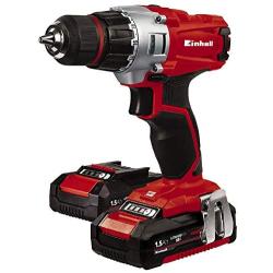 Einhell TE-CD 18/2 Li 18-Volt 3/8-Inch Power X-Change Lithium Ion Cordless Drill Bundle