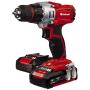 Einhell TE-CD 18/2 Li 18-Volt 3/8-Inch Power X-Change Lithium Ion Cordless Drill Bundle