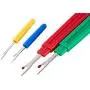 Seam Ripper and Thread Remover Kit,2 Big and 2 Small Sewing Stitch Thread Unpicker and 1 Sewing Trimming Scissor Nipper Tool for Thread Remove. Seam Ripper and Thread Remover Kit,2 Big and 2 Small Sewing Stitch Thread Unpicker and 1 Sewing Trimming Scissor Nipper Tool for Thread Remove.