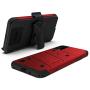 ZIZO Bolt Series Galaxy A01 Case - Red & Black