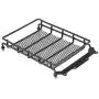Facibom for MN D90 D99 MN90 MN99S 1/12 RC Car Upgrade Parts Metal Luggage Carrier Tray Roof Rack with LED Light Accessories