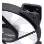 Fractal Design Prisma AL-12 – 120mm Silent Computer Fan - PWM Control - Six LEDs - ARGB - Optimized for Silent Computing - High Airflow - LLS Bearings - TripWire Technology - RGB (3-Pack)