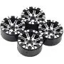 LAFEINA 1.9 inch Metal Beadlock Wheel Rim for 1/10 RC Rock Crawler Car Axial SCX10 Tamiya CC01 RC4WD D90 Traxxas TRX-4 Parts LAFEINA 1.9 inch Metal Beadlock Wheel Rim for 1/10 RC Rock Crawler Car Axial SCX10 Tamiya CC01 RC4WD D90 Traxxas TRX-4 Parts