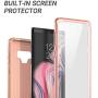 YOUMAKER Case for Galaxy Note 9, Full Body Heavy Duty Protection with Built-in Screen Protector Shockproof Rugged Cover for Samsung Galaxy Note 9 (2018) 6.4 Inch - Rose Gold/Pink