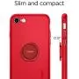 Spigen Style Ring 2 Cell Phone Ring/Phone Grip/Stand/Holder for All Phones and Tablets Compatible with Magnetic Car Mount - Red