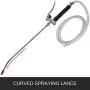 Happybuy Stainless Steel Sprayer, 2 Gallon - Steel Hand-Pump Sprayer, with 3.3-inch Reinforced Hose - Garden Sprayer for Home, Gardening, Ground Cleaning Happybuy Stainless Steel Sprayer, 2 Gallon - Steel Hand-Pump Sprayer, with 3.3-inch Reinforced Hose - Garden Sprayer for Home, Gardening, Ground Cleaning