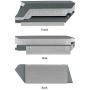 Antec M.2 Heatsink NVMe Cooler, M.2 2280 SSD Aluminum Heat Sinks with PCIE NVME Silicone Thermal Pad （Light）