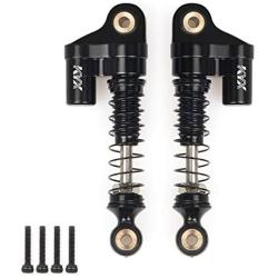 KYX Racing 37mm Metal Suspension Shock Absorber Upgrades Parts Accessories for 1/24 RC Crawler Car Axial SCX24 AXI90081 AXI00001 AXI00002 AXI00004 (4pcs)