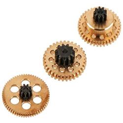 Hot Racing XMX24MG Brass Tr@xx@s 2085/X Servo Gear Set Tr@xx@s X-Maxx