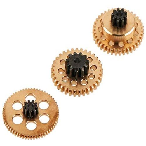 Hot Racing XMX24MG Brass Tr@xx@s 2085/X Servo Gear Set Tr@xx@s X-Maxx