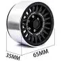 LAFEINA 1/10 RC Crawler Metal 2.2inch Beadlock Wheels Rims for 1:10 Axial SCX10 RR10 Wraith 90048 Traxxas TRX4 TRX6 RC Car Part (2 PCS) LAFEINA 1/10 RC Crawler Metal 2.2inch Beadlock Wheels Rims for 1:10 Axial SCX10 RR10 Wraith 90048 Traxxas TRX4 TRX6 RC Car Part (2 PCS)