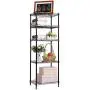 YOHKOH 5-Wire Shelving Metal Storage Rack Adjustable Shelves for Laundry Bathroom Kitchen Pantry Closet, Black YOHKOH 5-Wire Shelving Metal Storage Rack Adjustable Shelves for Laundry Bathroom Kitchen Pantry Closet, Black