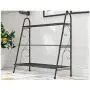MTB 3-Tier Indoor/Outdoor Metal Plant Stand, Flower Rack, Plant Display, Bakers Rack Stand Shelf, Shoe Organizer, Multifunctional Utility Storage Organizer Pots Holder, Cold Grey MTB 3-Tier Indoor/Outdoor Metal Plant Stand, Flower Rack, Plant Display, Bakers Rack Stand Shelf, Shoe Organizer, Multifunctional Utility Storage Organizer Pots Holder, Cold Grey