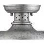 Franklin Park Rustic Farmhouse Outdoor Ceiling Light Fixture Galvanized Steel Open Cage 8 1/2'' Damp Rated for Exterior House Barn Porch Patio Deck - Franklin Iron Works Franklin Park Rustic Farmhouse Outdoor Ceiling Light Fixture Galvanized Steel Open Cage 8 1/2'' Damp Rated for Exterior House Barn Porch Patio Deck - Franklin Iron Works
