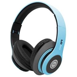 iJoy Matte Rechargeable Wireless Bluetooth Foldable Over Ear Headphones with Mic, Avatar