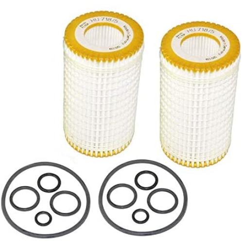 HU 718/5 X Metal-Free Oil Filter Suitable for Mercedes-Benz E-class Oil Filter A0001802609 Mercedes-Benz C-class E230 E350 CLS350 Oil Grid