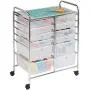 Honey-Can-Do Rolling Storage Cart and Organizer with 12 Plastic Drawers Honey-Can-Do Rolling Storage Cart and Organizer with 12 Plastic Drawers