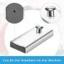 Magnetic Seam Guide Sewing Machine Seam Gauge Sewing Gauge Magnetic Guide MG1 for Most Sewing Machine Foot Parts Accessories (6 Pieces)