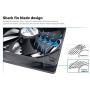 Zalman 80mm Ultra Quite Case Fan Cooling ZM-F1 Plus(SF),Black