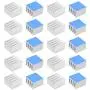 20pcs Aluminum Heatsink 14x14x10mm / 0.55x0.55x0.39 inches with Thermal Conductive Adhesive Tape for Raspberry pi Electronic Chip MOS IC Diode Triode Cooling Heat Dissipation 20pcs Aluminum Heatsink 14x14x10mm / 0.55x0.55x0.39 inches with Thermal Conductive Adhesive Tape for Raspberry pi Electronic Chip MOS IC Diode Triode Cooling Heat Dissipation