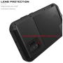 Galaxy Note 10 Plus Case,Bpowe Super Shockproof Silicone Aluminum Metal Armor Tank Heavy Duty Sturdy Protector Cover Hard Case for Samsung Galaxy Note 10 Plus/Galaxy Note 10+ 5G 6.8'' 2019 (Black)