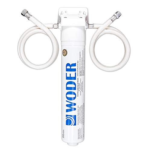 Woder WD-S-8K-DC Water Filtration System - WQA Certified – USA Made Ultra High Capacity Direct Connect Under Sink Water Filter - Removes Chlorine, Lead, Chromium 6, Heavy Metals, Odors/Contaminants