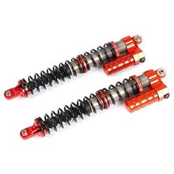 DAPENGNIAO CNC Metal 8mm Rear Absorber Shock with Cap Suitable for 1/5 Hpi Rovan Km Baja 5B 5T 5Sc Rc Car Parts Accessories (Color : Orange)