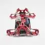 SONPP 144001,Metal Swing Arm Steering Cup Shock Tower Upgrade Accessories Kit for 144001 1/14 Parts Accessories,Red