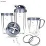 Deluxe Upgrade Parts kit Cups & Blade &Top Gear & Gaskets & Shock Pad 13-Piece Replacement Set Compatible with NutriBullet High-Speed Blender/Mixer System 600W-900W Series Deluxe Upgrade Parts kit Cups & Blade &Top Gear & Gaskets & Shock Pad 13-Piece Replacement Set Compatible with NutriBullet High-Speed Blender/Mixer System 600W-900W Series