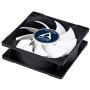 ARCTIC F8 PWM - 80 mm PWM Case Fan, PWM-Signal regulates Fan Speed, Very Quiet Motor, Computer, Fan Speed: 300-2000 RPM - Black/White