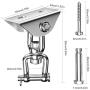 YHZONE 2 Pack 1200 lb Capacity Heavy Duty Swing Hangers Bracket Kits for Wood Beam Concrete,Suspension Wall Ceiling Mount Hooks for Porch Chair Aerial Yoga Silks Trapeze Hammock Gym Equipment