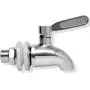 Vila Beverage Dispenser Replacement Spigot, Stainless Steel No-Rust Spout, Installation under 10-Minutes, Excellent Continuous Flow, Sturdy, Stylish Alternative for Flimsy Plastic Taps