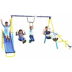 Sportspower Super First Metal Swing and Slide Set