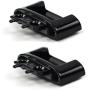Solo 3 Hinge Replacement Metal Hinges Clip Cover & Pin Repair Parts Kit Compatible with Solo3 Wireless Headphones (Gloss Black)