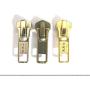 YKK #5 Lock Zipper Slider Metal Teeth Antique Mix Color Replace Part (6 Sliders)