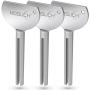 Toothpaste Squeezer, Tube Squeezer 3 Pack Metal Tube Squeezer Tube Winder Economical to Save Toothpaste, Creams, Paint Squeezer Roller Roller Squeezer Tube Squeezer Tool Simple & Practical