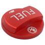 XtremeAmazing Fuel Cap Cover Aluminum Metal Gas Tank Fuel Filler Cap Red
