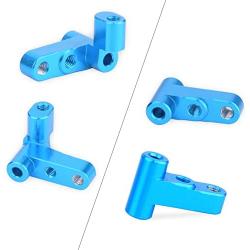 Dilwe 3PCS Metal RC Car Steering Linkage Turning Seat for WLtoys A949 A959-B A969 A979 K929