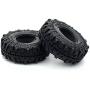INJORA RC Tires 1.9inch 4Pcs RC Rubber Tyre Set Wheel Tires for 1:10 RC Crawler Axial SCX10 90046 SCX10 III AXI03007 Tamiya CC01 D90 D110