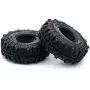 INJORA RC Tires 1.9inch 4Pcs RC Rubber Tyre Set Wheel Tires for 1:10 RC Crawler Axial SCX10 90046 SCX10 III AXI03007 Tamiya CC01 D90 D110