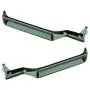 Door Handle Black Metal Inner Pair Set for Ford Bronco F150 F250 F350 F800 F53