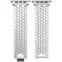 NNHF Compatible with Apple Watch Strap 38/40 / 42 / 44mm Fish-Scale Pattern Stainless Steel Honeycomb Metal Steel Jewelry Buckle Watch Band Compatible with Apple Watch Series 5 4 3 2 1