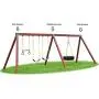 Eastern Jungle Gym Easy 1-2-3 90° A-Frame Swing Set Bracket Heavy Duty for Ez, Simple Install - DIY Swing Set Parts