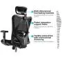 SIHOO Ergonomics Office Chair Computer Chair Desk Chair, Adjustable Headrests Chair Backrest and Armrests Mesh Chair (Black)…