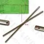 Chapter, Ozark Trail 13 x 13 Straight Leg Canopy Gazebo Side Truss Bar 39 3/4'' Replacement Parts