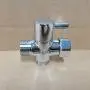 SOMDARHK T-adapter with Shut off Valve, T Adapter Bidet, Bidet Valve Adapter for toilet sprayer with Bidet T Adapter