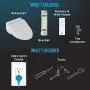 TOTO SW2044#01 C200 Electronic Bidet Toilet Cleansing Water, Heated Seat, Deodorizer, Warm Air Dryer, and PREMIST, Elongated, Cotton White TOTO SW2044#01 C200 Electronic Bidet Toilet Cleansing Water, Heated Seat, Deodorizer, Warm Air Dryer, and PREMIST, Elongated, Cotton White