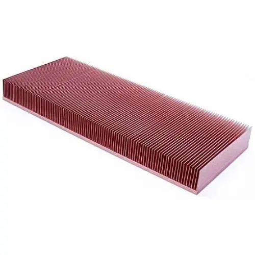 200x80x20mm Pure Copper Heatsink Skiving Fin Heat Sink for Electronic Chip LED Power Amplifier Cooling Cooler 200x80x20mm Pure Copper Heatsink Skiving Fin Heat Sink for Electronic Chip LED Power Amplifier Cooling Cooler