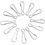 INNETOC 100 Pcs - Metal Spring Hooks 1 1/2'' 38mm Purse Pulis Snap Clip for Lanyard Zipper Pull Id Card (38mm, Nickel) INNETOC 100 Pcs - Metal Spring Hooks 1 1/2'' 38mm Purse Pulis Snap Clip for Lanyard Zipper Pull Id Card (38mm, Nickel)